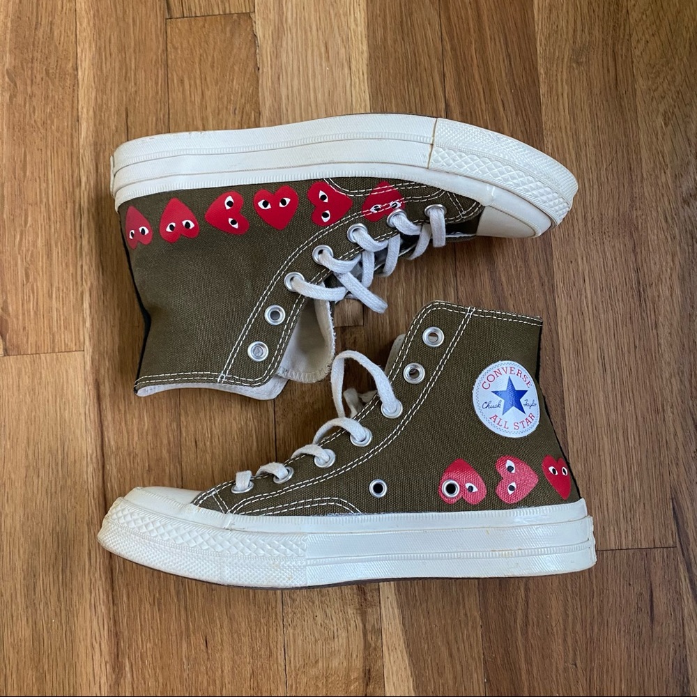Comme Des Garçons x Converse High Tops Size 6